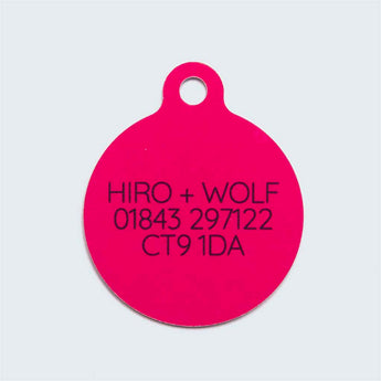 'Dakar' Pet Tag-Hiro + Wolf