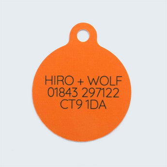 'Fireworks' Pet Tag-Hiro + Wolf