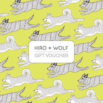 Hiro + Wolf Gift Voucher-Hiro + Wolf