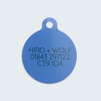 'Kente' Pet Tag-Hiro + Wolf