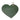 Poo Pouch Heart 'Green Leather'-Hiro + Wolf