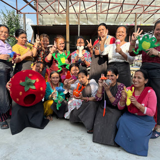 Meet Our Felt Artisans in Nepal | Handmade Eco-Friendly Dog + Cat Toys