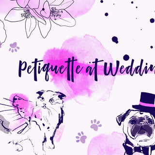 How to Include Pets at your Wedding