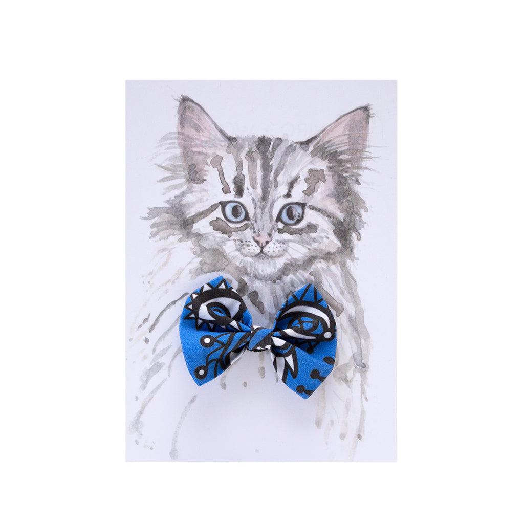 Eyes Cat Bow Tie-Cat Collar Bow Tie-Hiro + Wolf