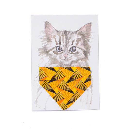 Fireworks Cat Bandana-Cat Collar Bow Tie-Hiro + Wolf