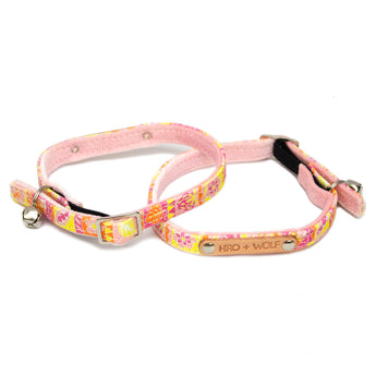 Summer Harvest Stretch Cat Collar