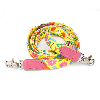 Psychedelic Garden Hands Free (Coupler) Dog Lead