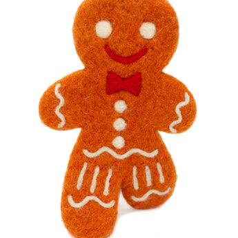 Gina Gingerbread Handmade Felt Toy
