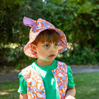 Magical Mushrooms Organic Cotton Kids Bucket Hat
