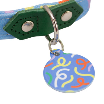 'Dancing Leaves' Pet Tag