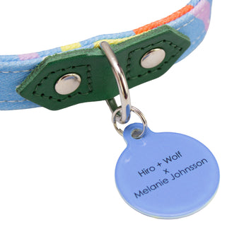 'Dancing Leaves' Pet Tag