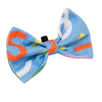 Dancing Leaves Dog Bow Tie