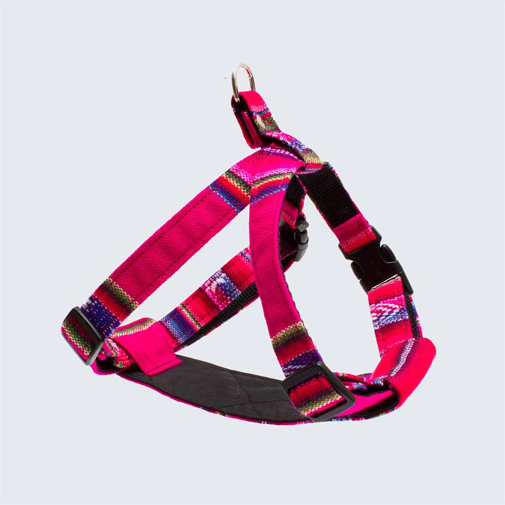 Inca Pink Dog Harness-Dog Harness-Hiro + Wolf