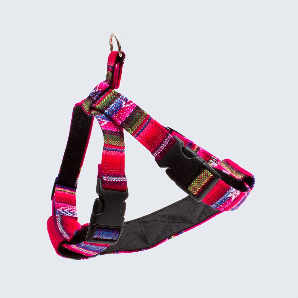 Inca Pink Dog Harness-Dog Harness-Hiro + Wolf
