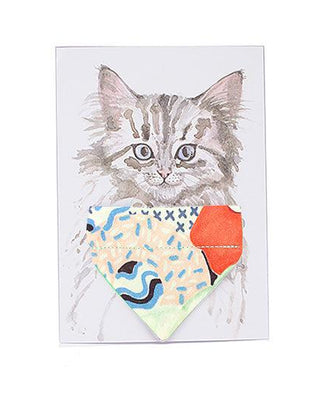 New York! New York! Cat Bandana-Cat Collar Bandana-Hiro + Wolf