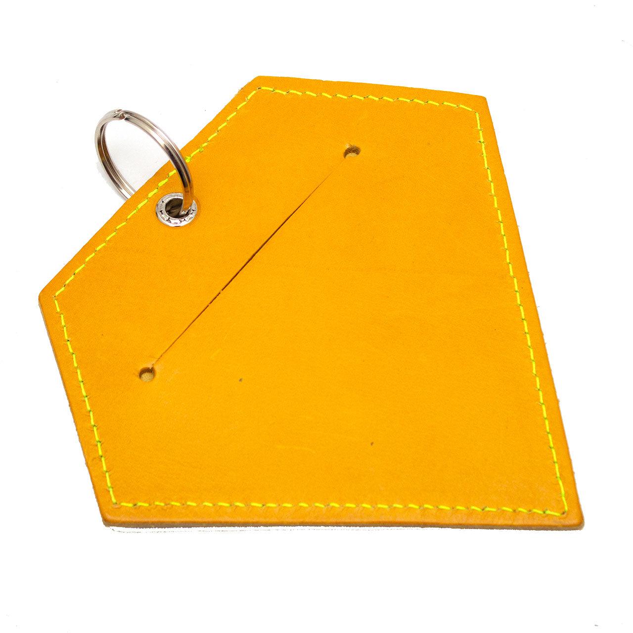 Poo Pouch Diamond 'Yellow Leather'-Poo Pouch-Hiro + Wolf