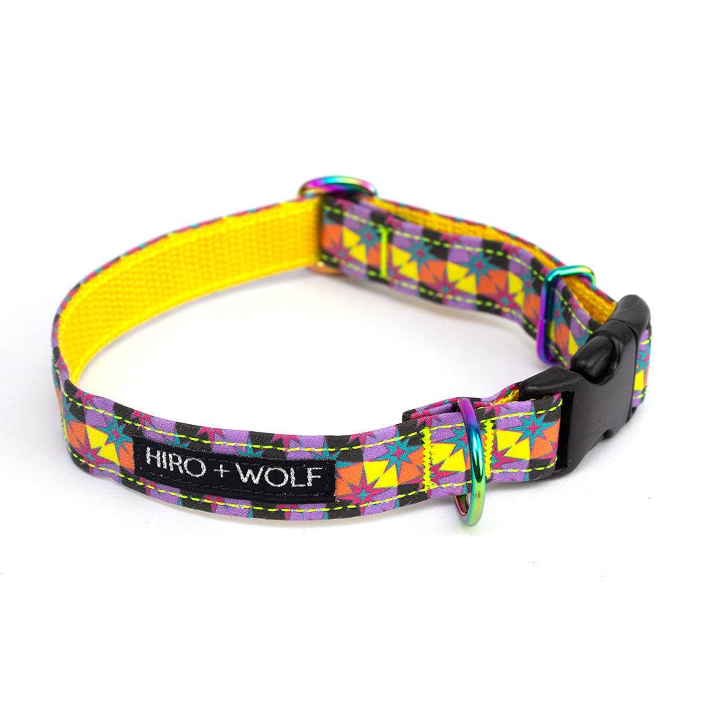 Starry Night Adjustable Dog Collar-Dog Collar-Hiro + Wolf