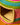 Close up of the Hiro + Wolf Aburi colourful woven cat basket with a textured interior